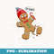 Oh Snap Gingerbread Cookie Man Costume Baking Team Christmas - High-Resolution PNG Sublimation File