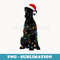 Giant Schnauzer Christmas Lights Xmas Dog Lover - Unique Sublimation PNG Download