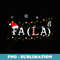 Funny Math Teacher Student Christmas Math Fa La Xmas - PNG Transparent Sublimation Design
