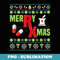 Merry Xmas Christmas Pharmacist Ugly er - Sublimation Digital Download