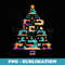 Sewing Machine Xmas Tree Quilter Christmas Sewing Lover - Digital Sublimation Download File