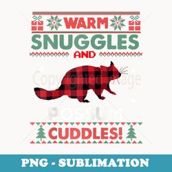 possum lovers opossum christmas rat ugly christmas er raglan baseball - premium png sublimation file