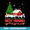 West Virginia Christmas Tree Light Pyjama State of West Virg - PNG Sublimation Digital Download