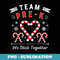 Team Pre-K Christmas Candy Cane Heart Preschool PreK Teacher - Premium Sublimation Digital Download