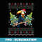 Santa Hat Toucan Bird Xmas Ugly Toucan Christmas - Instant Sublimation Digital Download