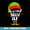 Funny Silly Elf Matching Family Group PJ Christmas - Retro PNG Sublimation Digital Download