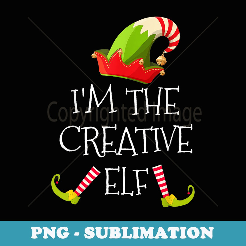 CREATIVE Elf Matching Family Group Christmas - Premium PNG Sublimation File