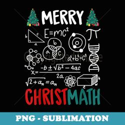 merry christmath u2013 math christmas for math teacher - instant png sublimation download