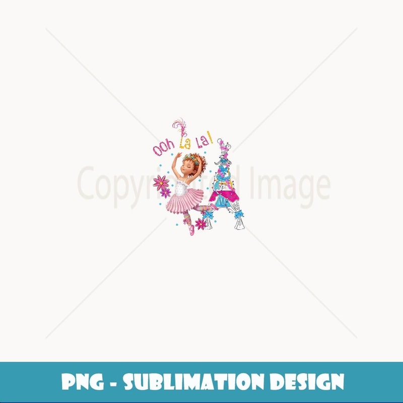 Disney Fancy Nancy Ballerina La La - Stylish Sublimation Digital Download