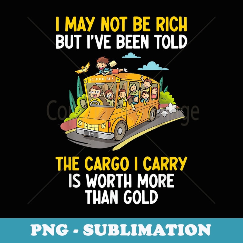 School Bus Driver u2013 Bus Driver Bus Driving Back To School - Premium PNG Sublimation File