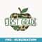 First Grade Camo Apple First Day of School - Sublimation Digital Download