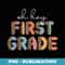 Oh Hey 1st First Grade Back To School Leopard For Teachers - Premium PNG Sublimation File