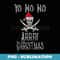 Christmas Cruise Vintage Yo Ho Ho Santa Pirate Skull - PNG Transparent Sublimation File