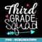 Third Grade Squad 3rd Teacher Student Team Back To School - Unique Sublimation PNG Download