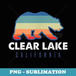 clear lake california sunset bear outdoors boating fishing - modern sublimation png file