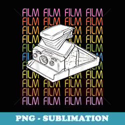 film camera instant film style camera - vintage sublimation png download
