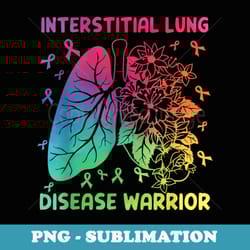 interstitial lung disease warrior ribbons - unique sublimation png download