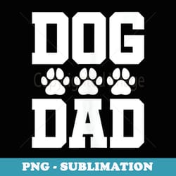 cool paw dog breed dad - unique sublimation png download