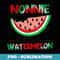 Nonnie Of The Little Watermelon Summer Matching Family - Stylish Sublimation Digital Download
