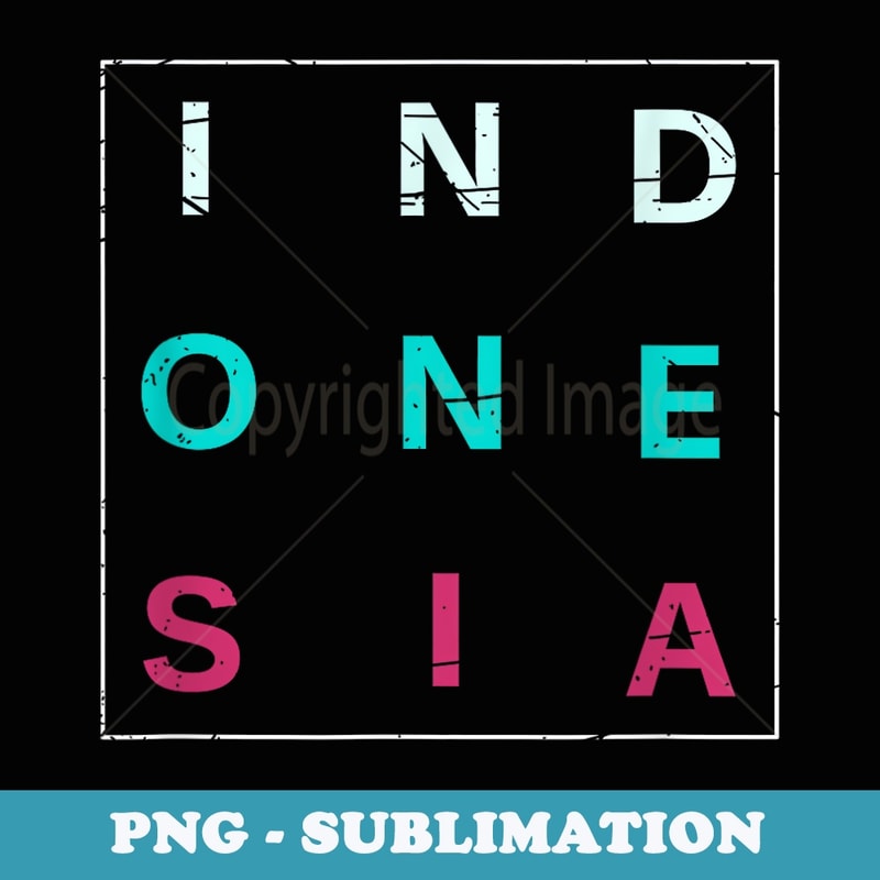 Retro Indonesia - Premium PNG Sublimation File