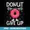 Weightlifting Barbell Funny Workout Gym Donut Day Doughnut - Elegant Sublimation PNG Download