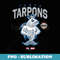Marvel x MiLB Defenders Of The Diamond Tampa Tarpons Logo - Instant PNG Sublimation Download