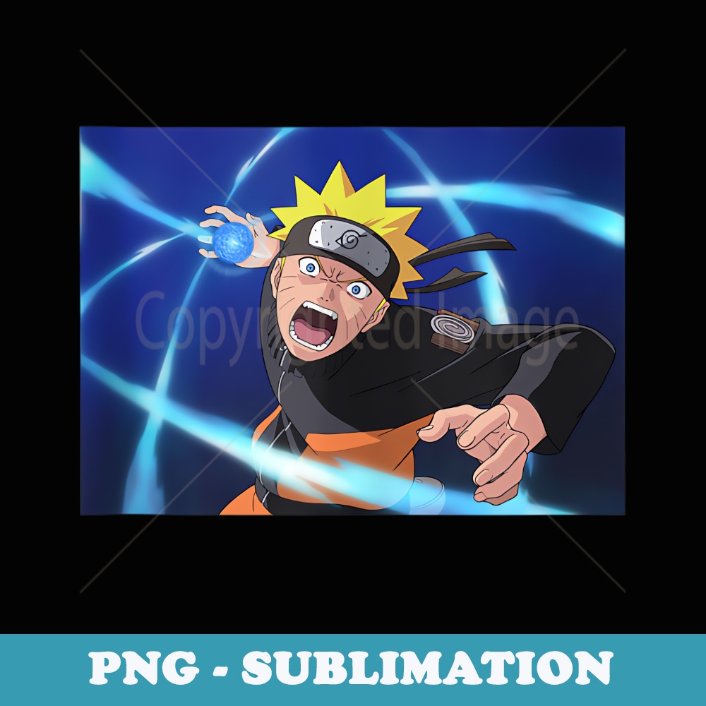 The Naruto Rasengan - Unique Sublimation PNG Download