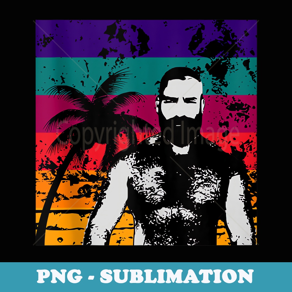 Mens Omar - Hot Gay Daddy Muscle Bear Adult Sexy Man Pride - Instant Sublimation Digital Download