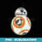 Star Wars The Force Awakens BB-8 Patch Big Chest Portrait - Modern Sublimation PNG File