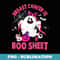 Breast Cancer Is Boo Sheet Ghost Halloween Breast Cancer - Modern Sublimation PNG File