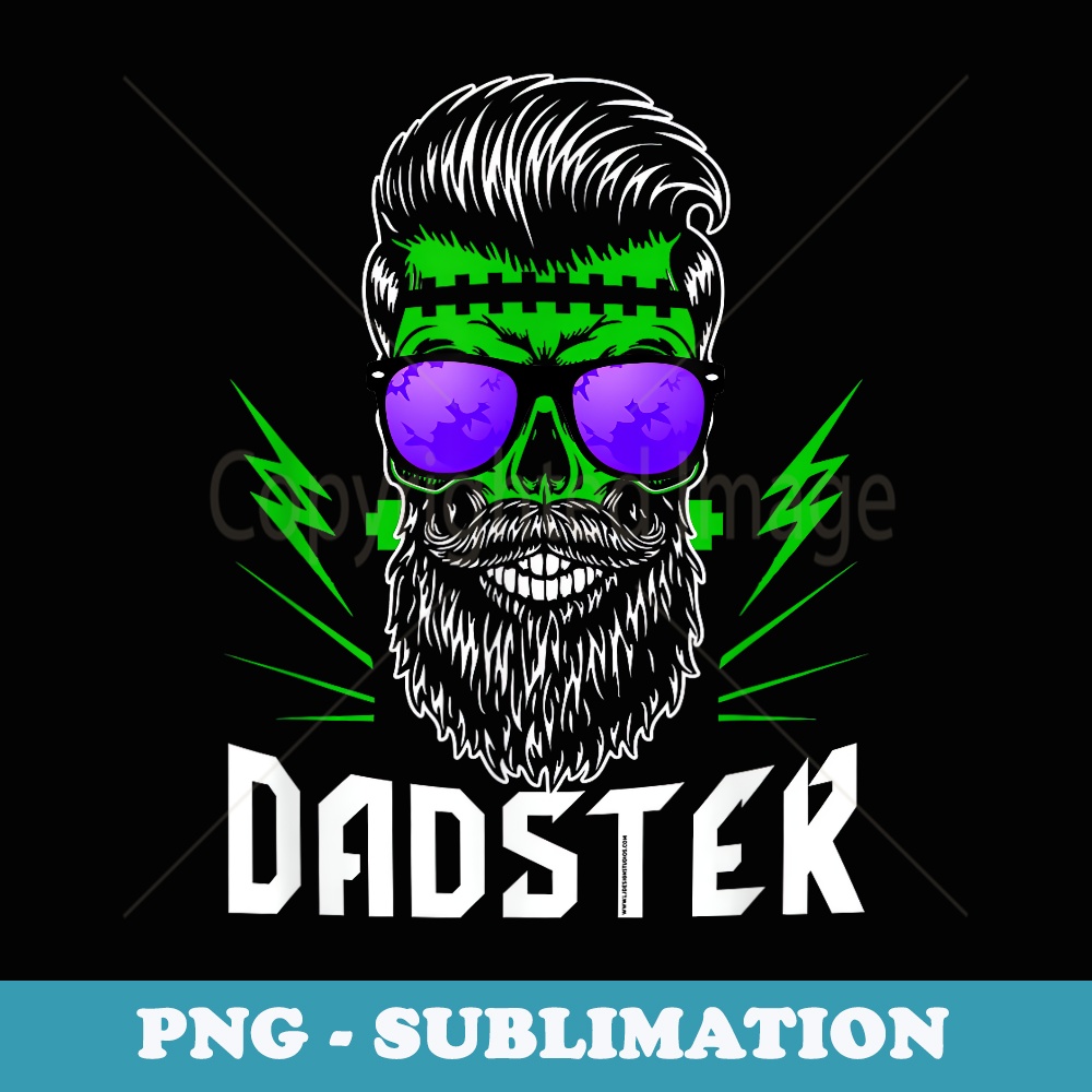 Dadster Dad Monster Halloween Costume Daddy Father - Unique Sublimation PNG Download