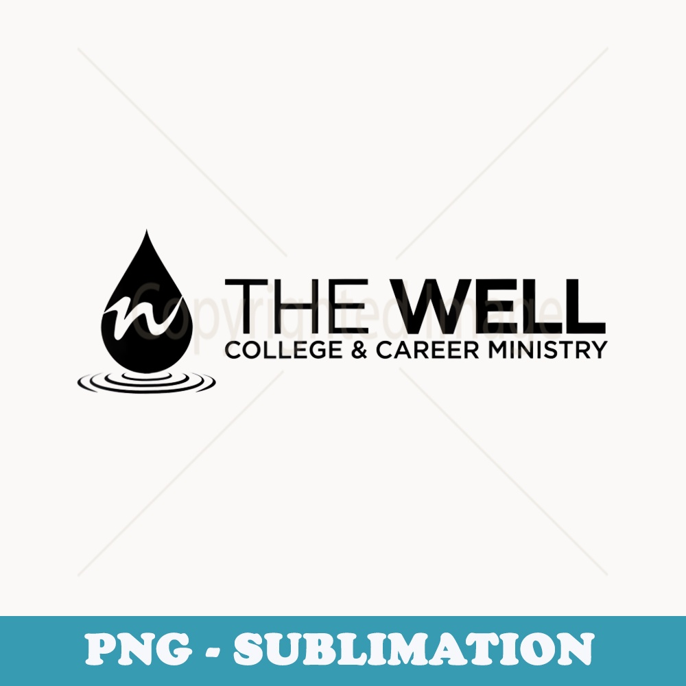 The Well Logo - Sublimation PNG File