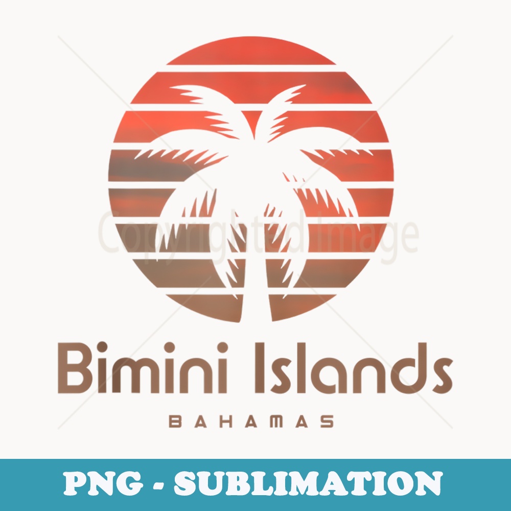 Bimini Island Bahamas - Sublimation PNG File