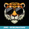 Cool Tiger Striped Animal Design Theme Party For Boys Girls - High-Resolution PNG Sublimation File