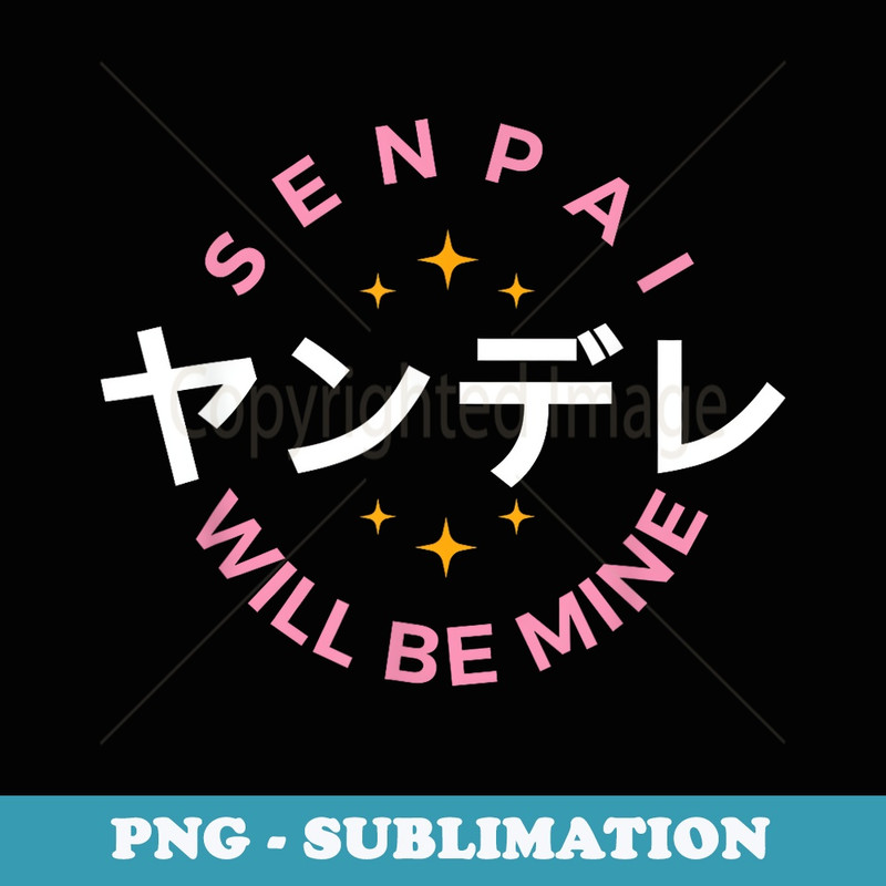 Yandere T - Kawaii Japanese Anime Manga Otaku - Stylish Sublimation Digital Download