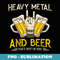 Heavy Metal Beer Chip Fork Metal Festival Rock - Special Edition Sublimation PNG File