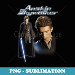 star wars anakin skywalker portrait disney+ - png transparent sublimation design