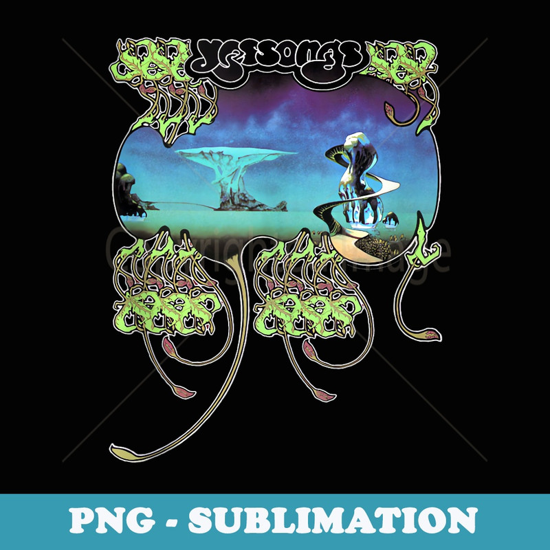 Yes - Yessongs - High-Resolution PNG Sublimation File