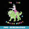 To The Roller Derby Unicorn Riding Dinosaur - Trendy Sublimation Digital Download