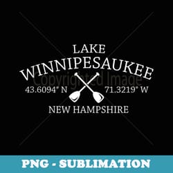 classic lake winnipesaukee design - elegant sublimation png download