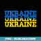 UKRAINE Ukrainian Flag Sports Lovers - Artistic Sublimation Digital File