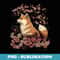 Shiba Inu Dog Japanese Graphic Cherry Blossom Sakura Flower - Decorative Sublimation PNG File