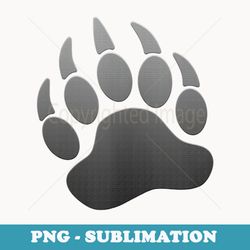 mens daddy bear cub paw print lgbt - digital sublimation download file
