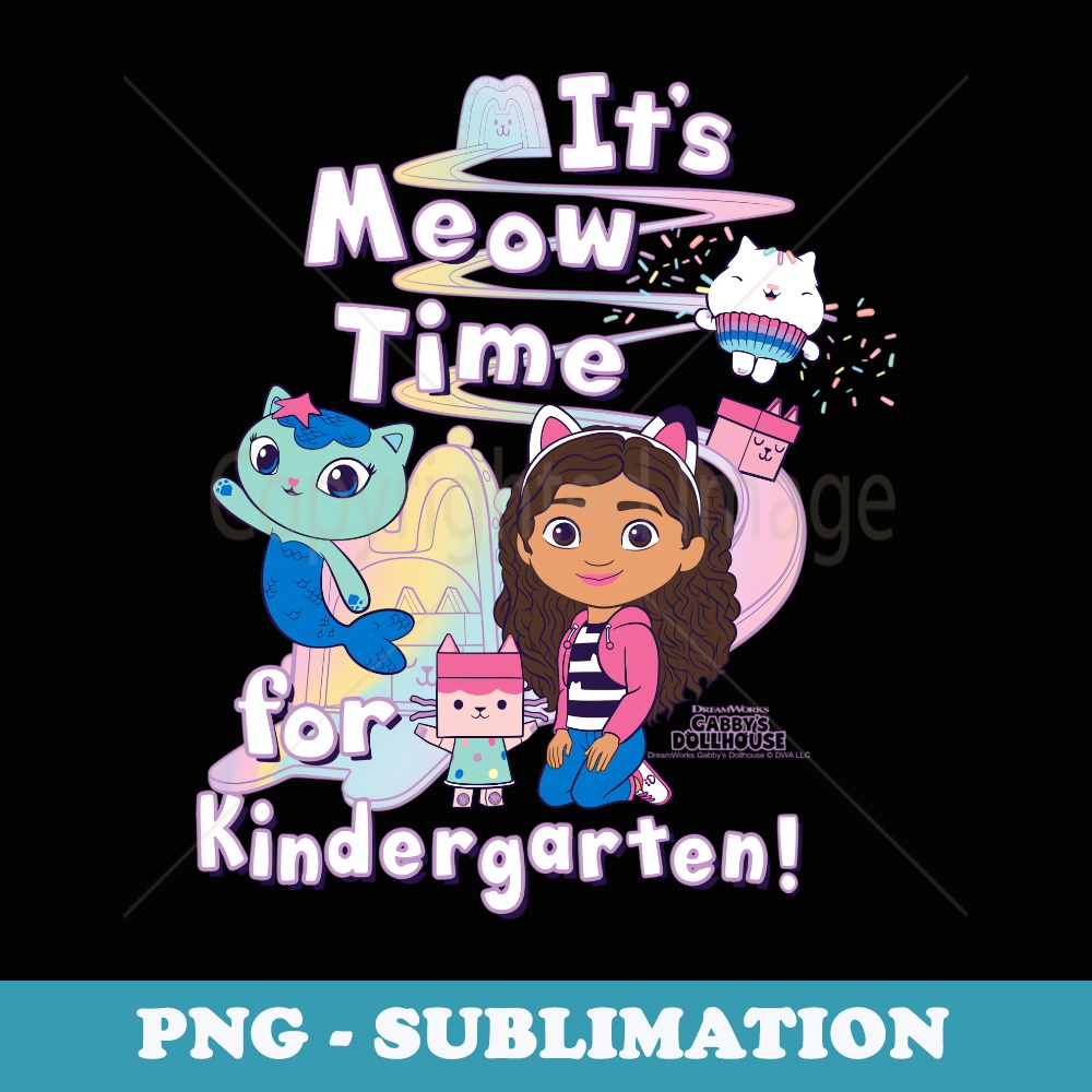 DreamWorks Gabbyu2019s Dollhouse Kindergarten - Trendy Sublimation Digital Download