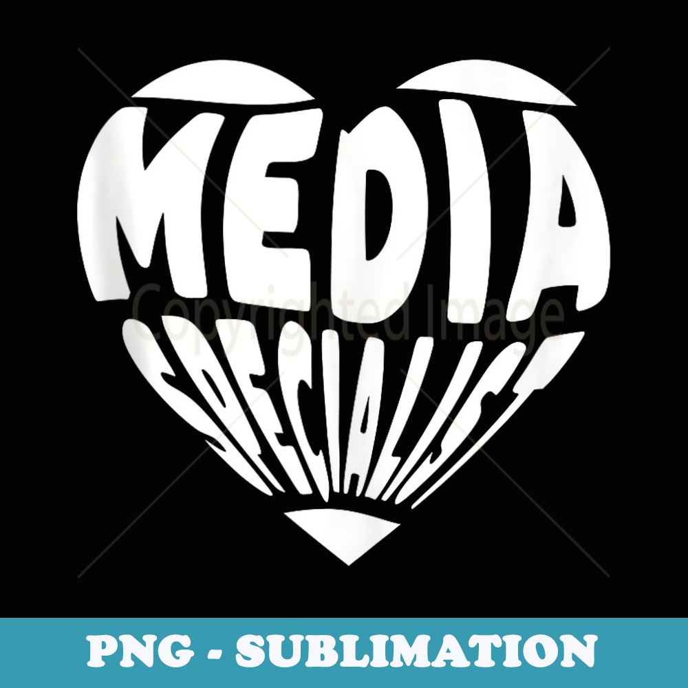 Media Specialist Librarian Library Squad Back To School - Professional Sublimation Digital Download