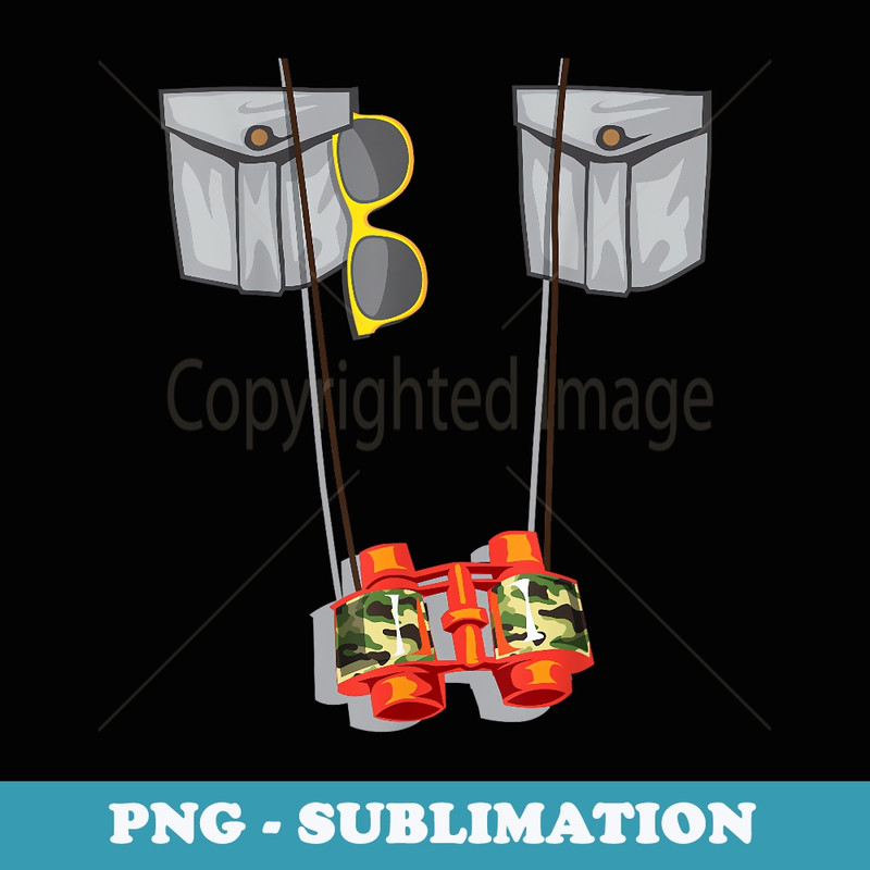 Zoo Keeper Halloween Costume DIY Jungle Safari Explorer - Stylish Sublimation Digital Download