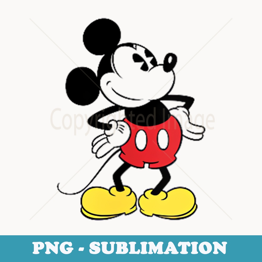 Disney Mickey And Friends Classic Mickey Small Pocket Logo - High-Resolution PNG Sublimation File