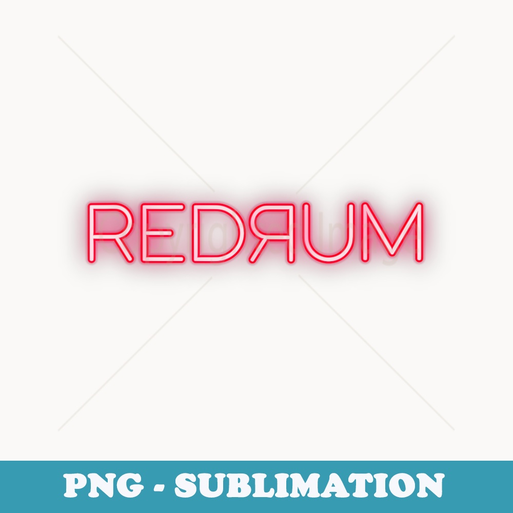 Redrum Murder 80s Horror Movie Halloween Cosplay Costume - Trendy Sublimation Digital Download