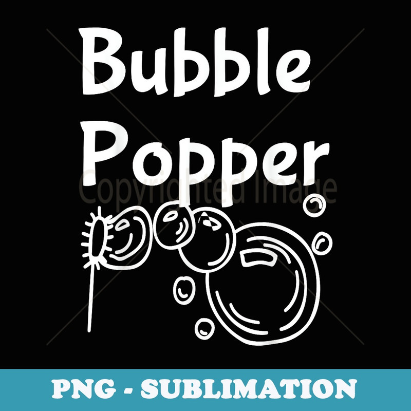 Bubble Blower Popper Matching Costume Parent Child - PNG Sublimation Digital Download