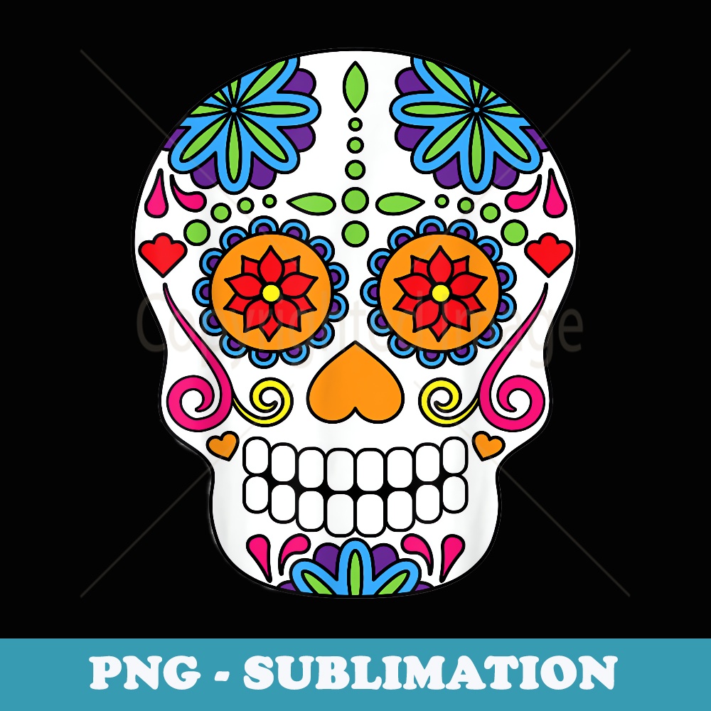 Day-of-the-Dead Mexican Halloween - Premium PNG Sublimation File